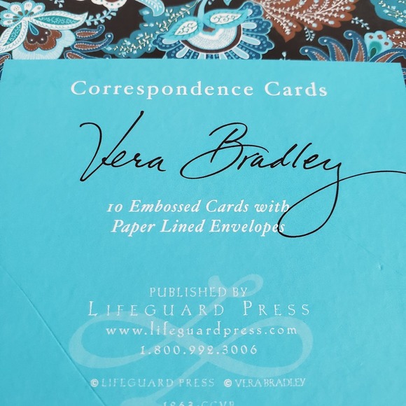 Vera Bradley Correspondence Cards and Envelopes - Picture 5 of 6